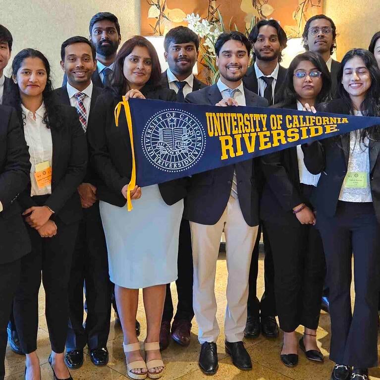 UCR School of Business students at ICBSC competition 2024