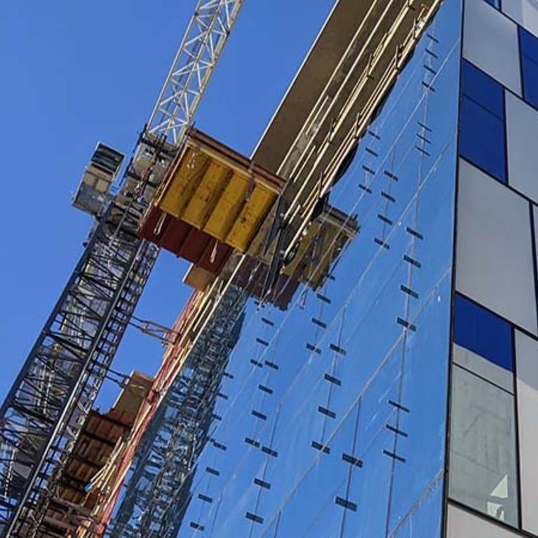 Construction site in California