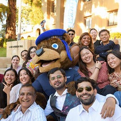 Professor Ashish Sood connects to his students through interactive activities and by building relationships outside of class