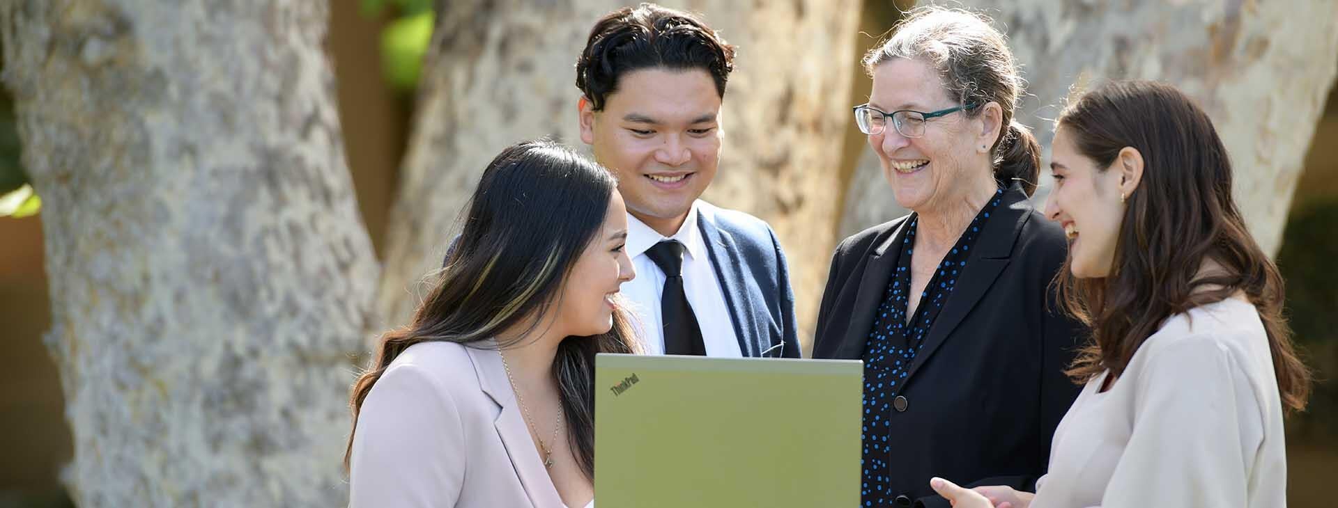 Work with outstanding faculty on research and creative projects, Jean Helwege