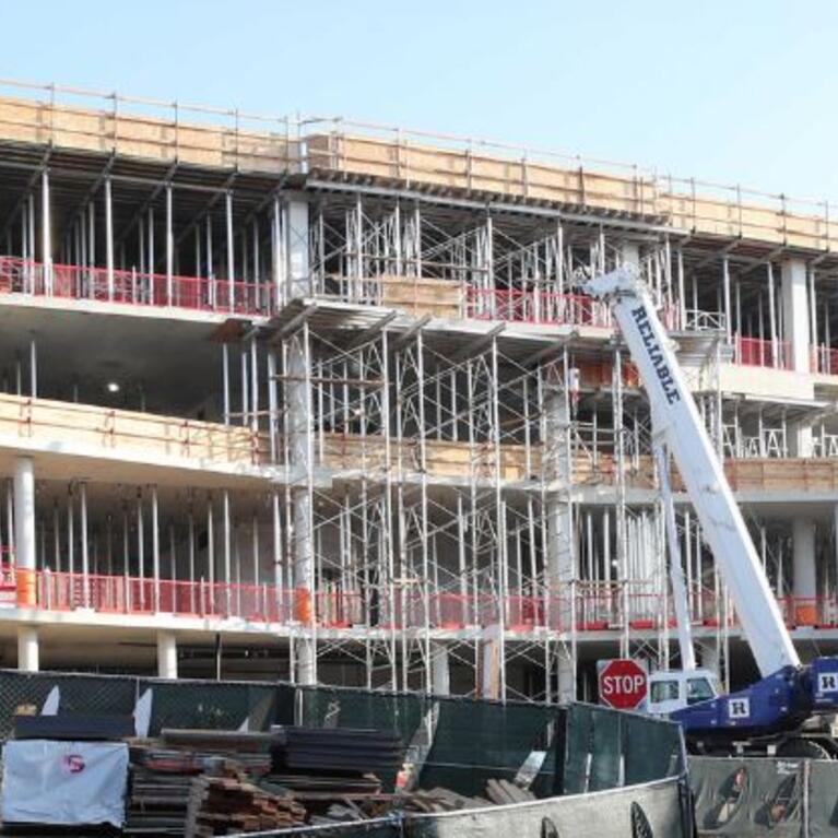 New building in December 2023