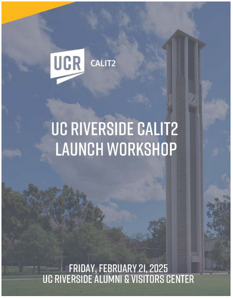 2025 Launch Workshop agenda