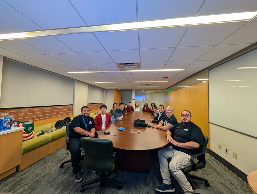 Group Photo from Research Talks Event