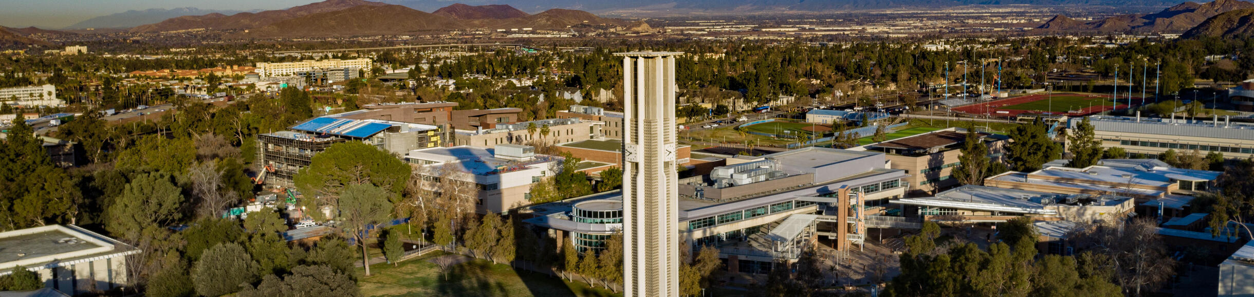 campus photo of bell tower