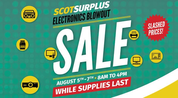 ScotSurplus Electronics Blowout