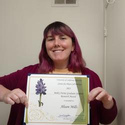 Alison Mills Award Picture