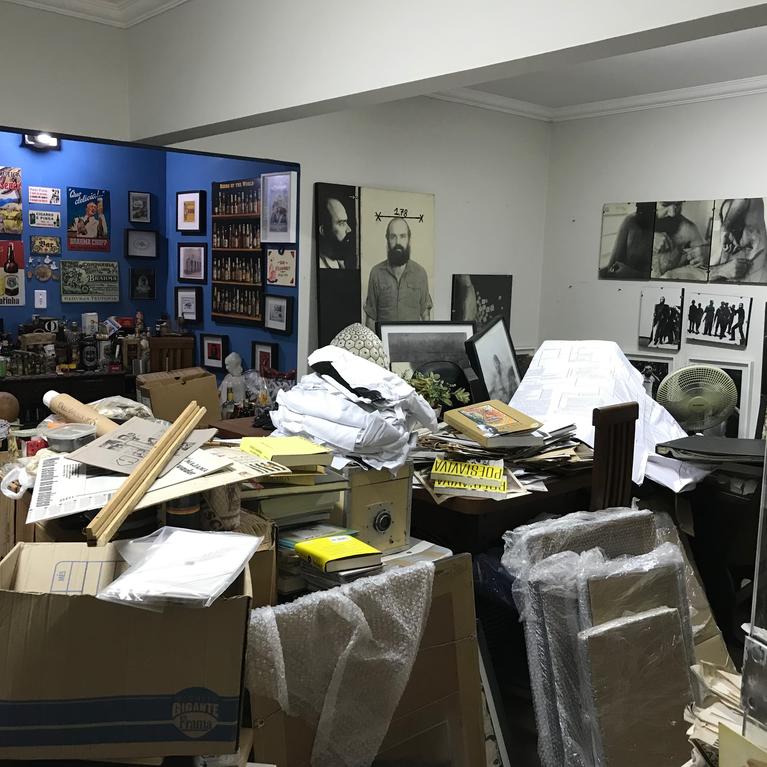 Studio and Archive of Paulo Bruscky