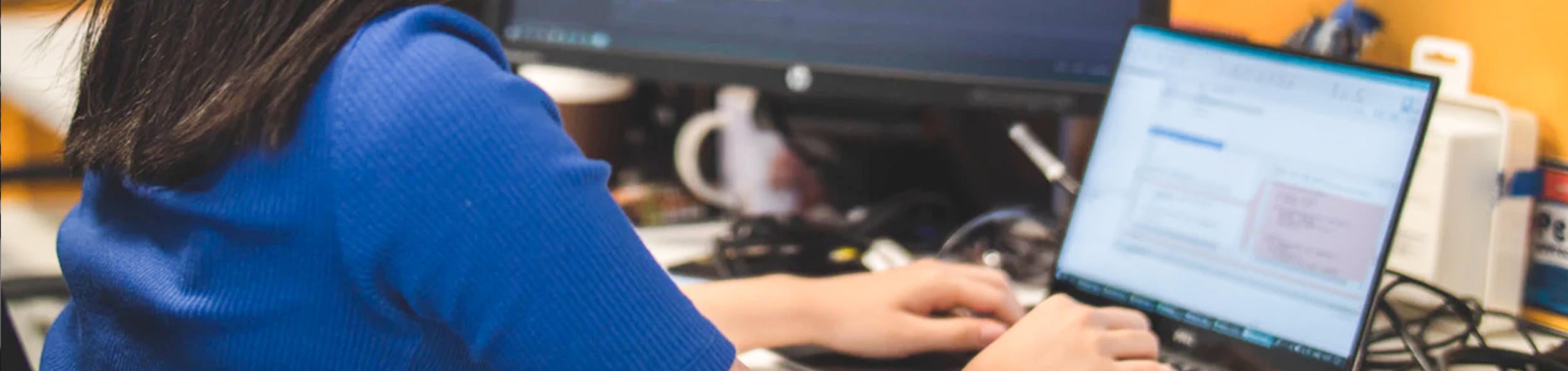 Unsplash- Girl Working On Laptop