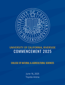 CNAS Commencement 2025 Program