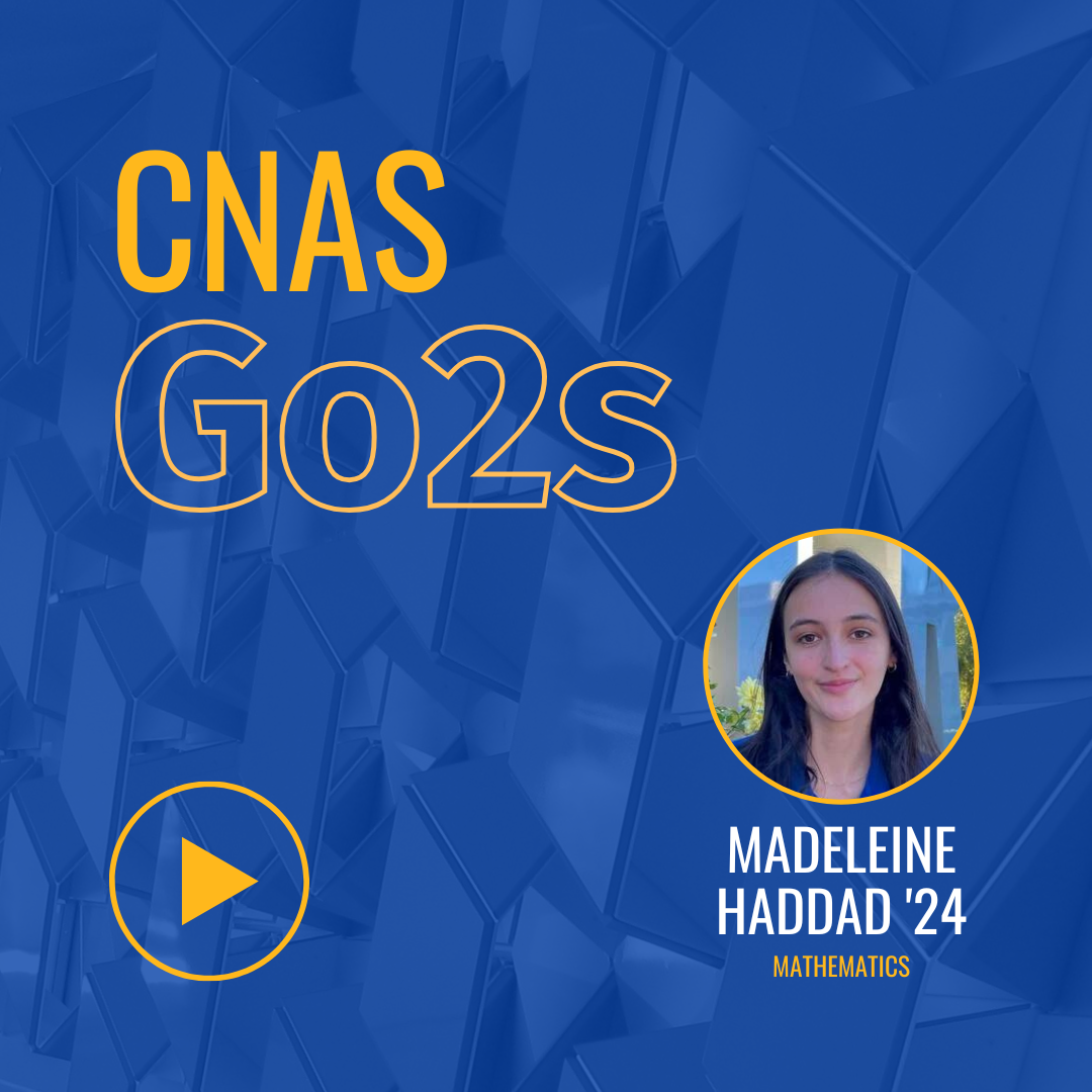 CNAS Go2s with Madeleine Haddad