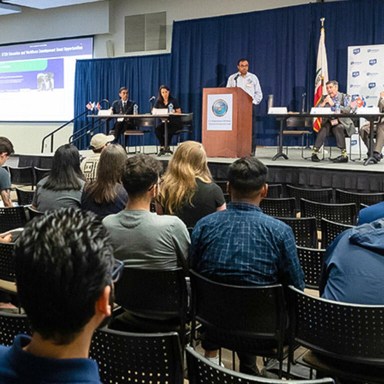 The U.S. Department of Defense Visits UCR and CNAS