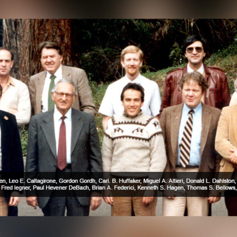 Richard Goeden with Colleagues circa 1985
