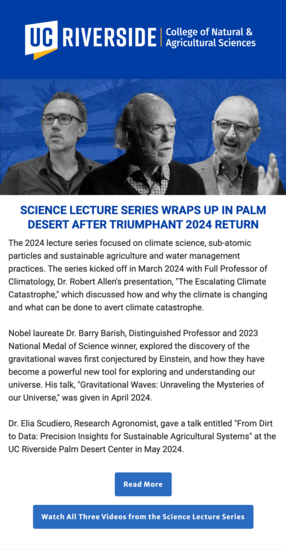 CNAS Newsletter May 22, 2024