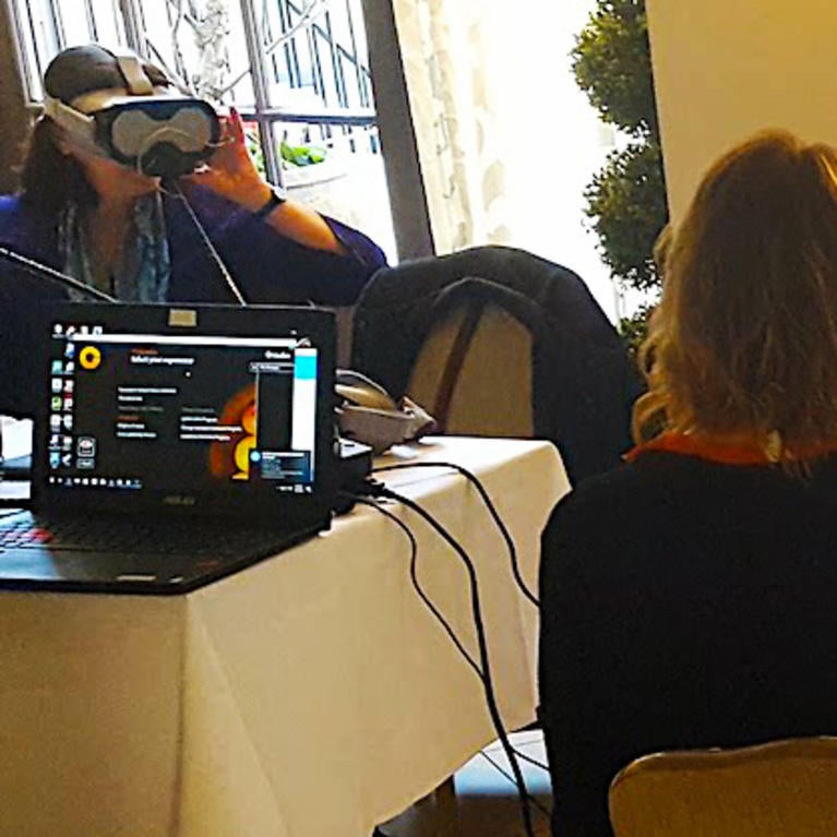 Virtual citrus testing (c) UCR / Holly Ober