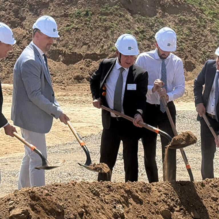 Catalyst research of UCR Nobel Laureate groundbreaking ceremony