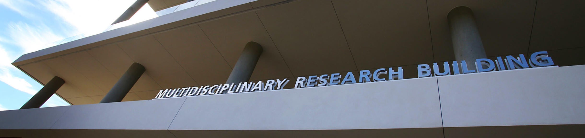 Multidisciplinary Research Building signage