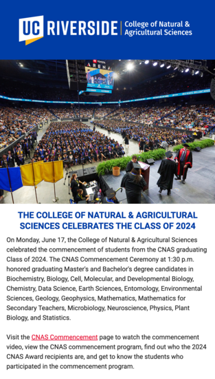 CNAS Newsletter - June 21, 2024