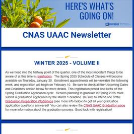 Newsletter Screenshot 25W 2