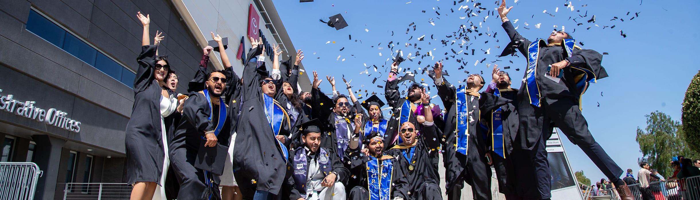 UCR graduates celebration at Commencement