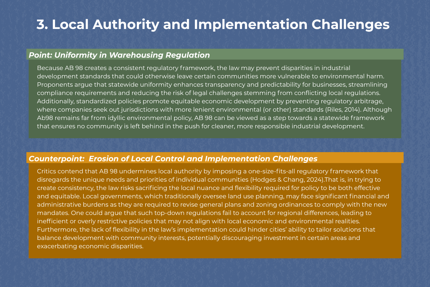 Good Neighbor Part 2 Point Counterpoint 3