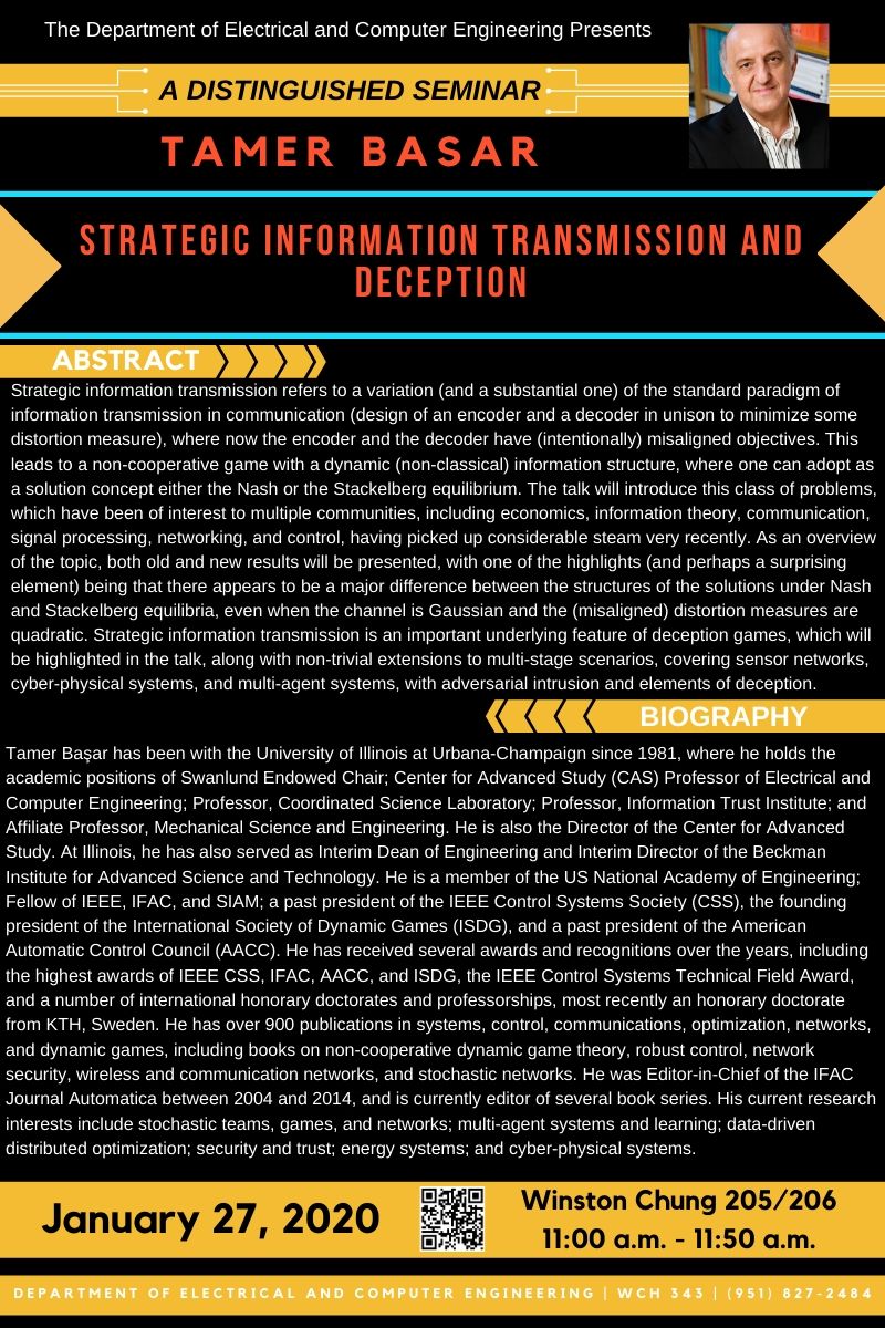 Tamer Basar (Dist) Flyer