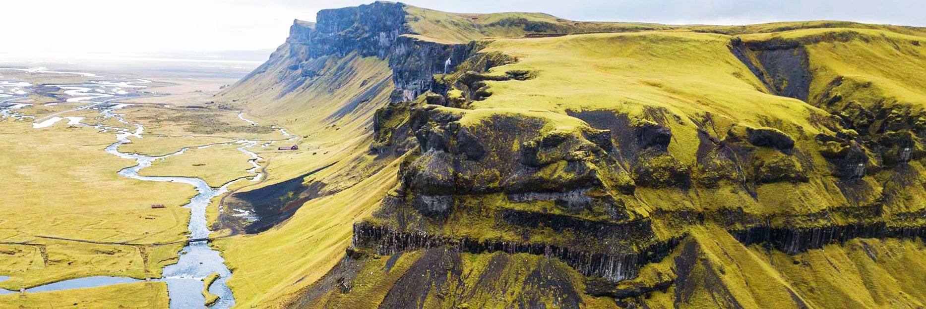 Unslpash- Green Mountains With River