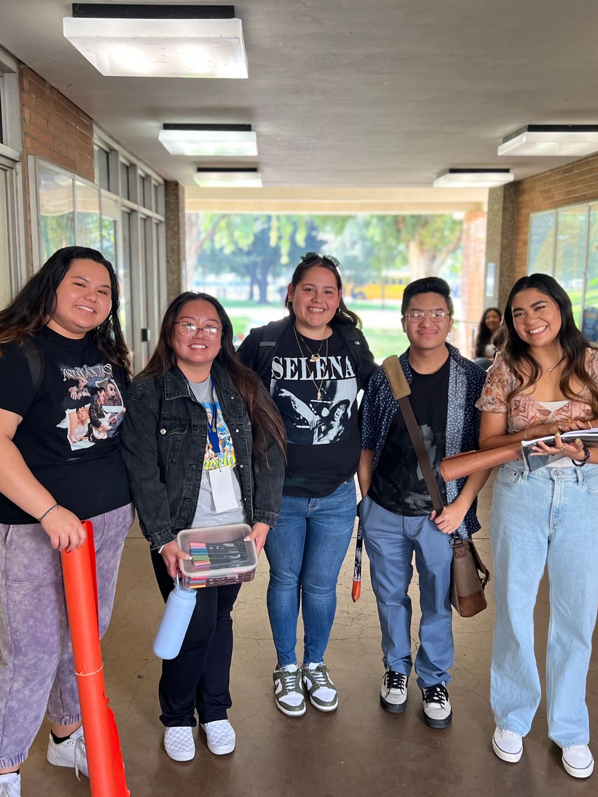 students at Sproul Hall
