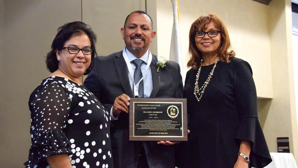 Louie Rodriguez Inducted into Alumni Hall of Fame