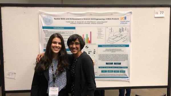 Assistant Professor Kinnari Atit and her student