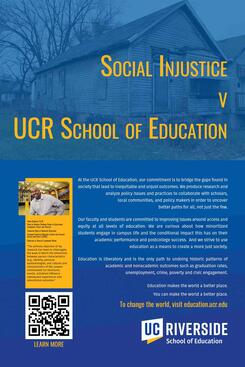Social Injustice V UCR School of Education