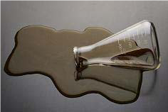 Example of a small spill