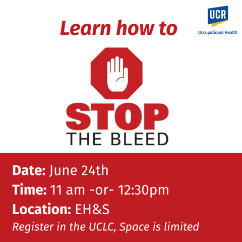 Stop the Bleed June 24
