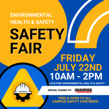 safety fair flyer