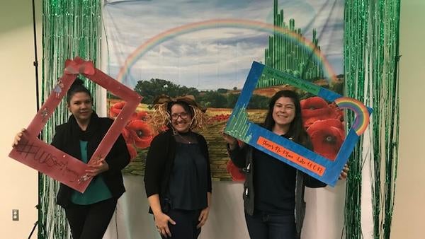 holiday party staff assembly