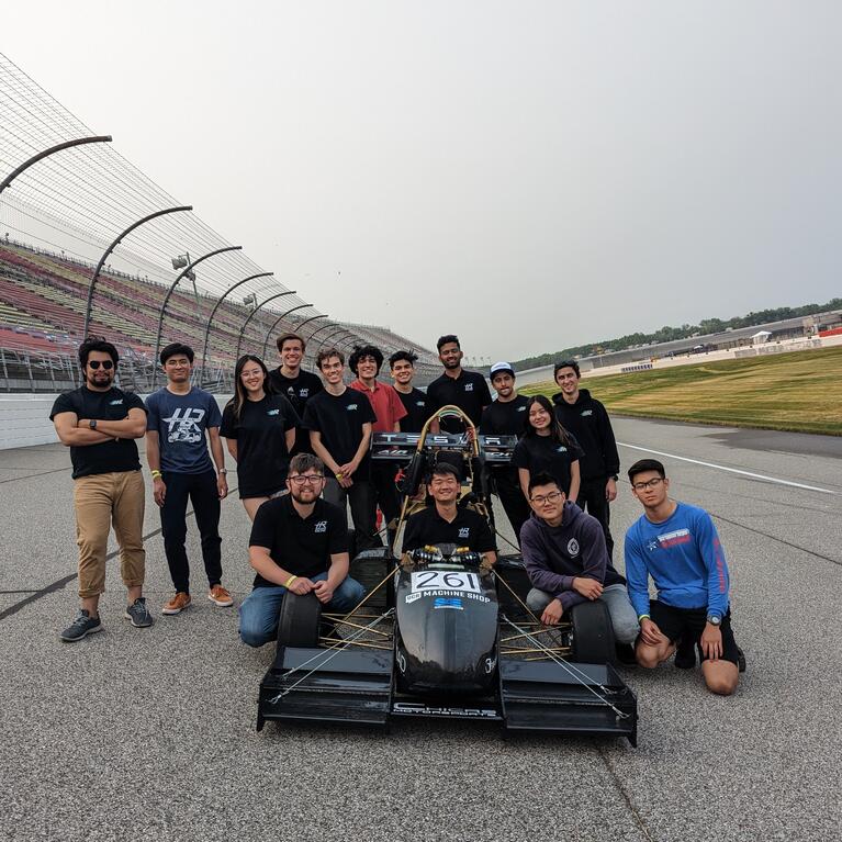 Match challenge students with car