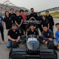 FSAE_Michigan competition with vehicle