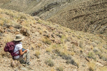 First project - mapping Eastern California's Poleta Folds