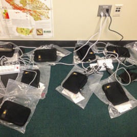 Classroom charging. Organization and labeling is important!