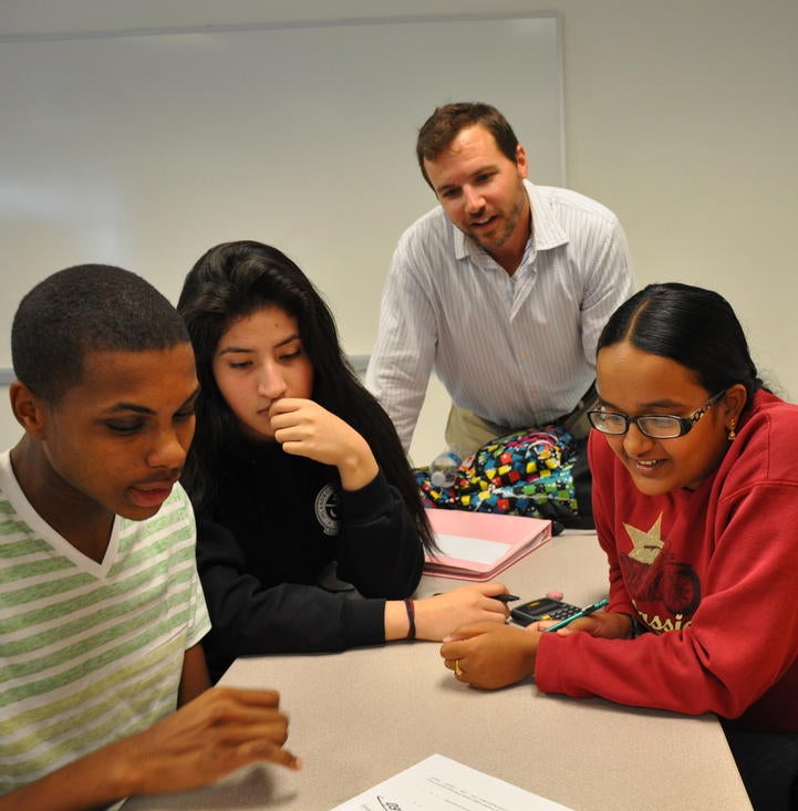 Chemistry Students with Jack Eichler