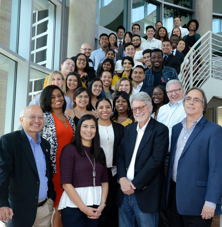 Public Policy Students, Professors, and Dean