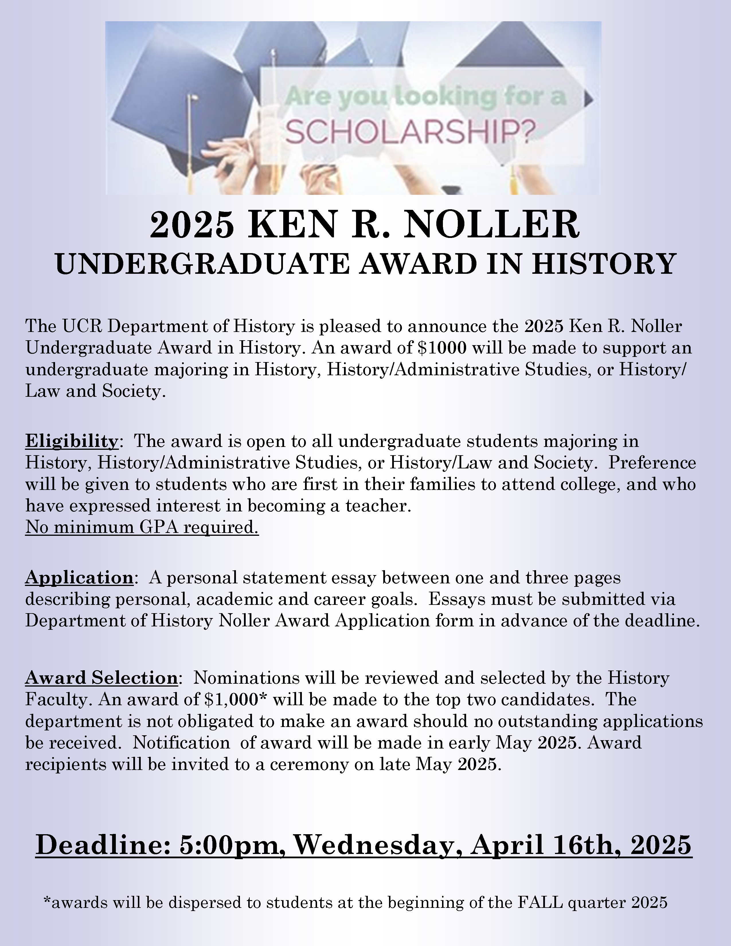 2025 Ken R. Noller Flyer