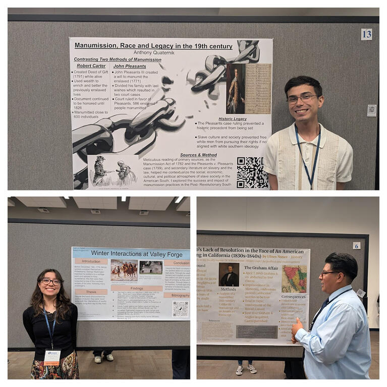 Anthony Quaternik, Kathryn Perez, and Ulises Nuñez