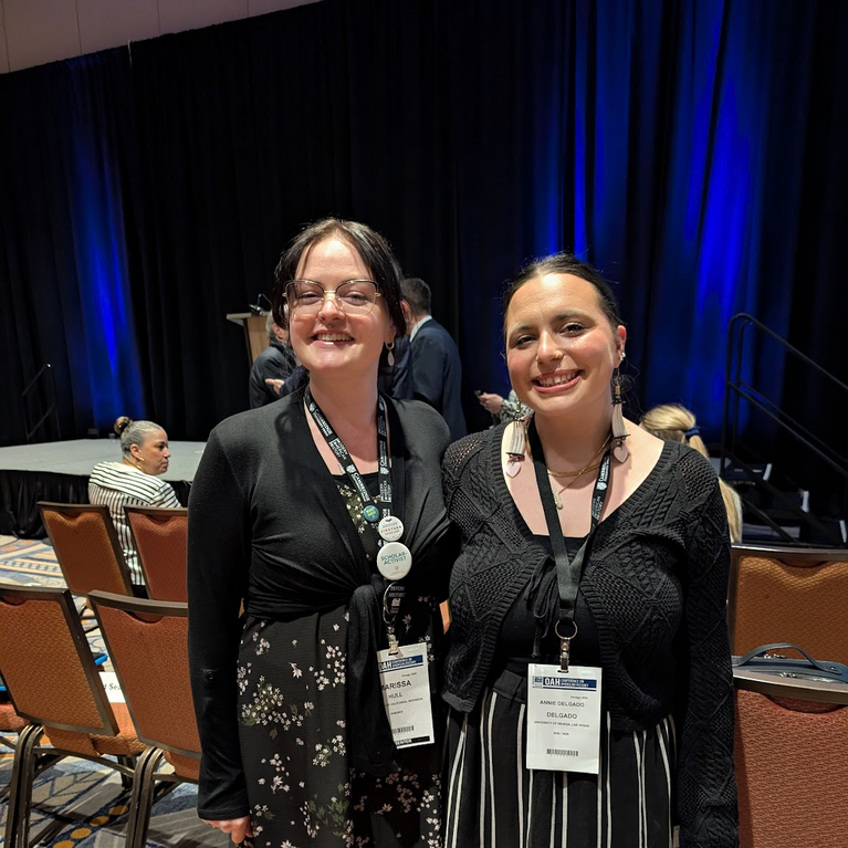 Marissa Hull and Analeise Delgado