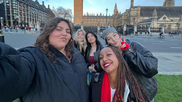 Keeley Wilson and friends