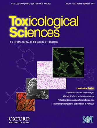 Tox Sci publication cover