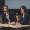 Author Rachel Cusk speaks with Andrew Winer, associate professor and chair of the Department of Creative Writing