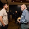 Barry Barish speaks to a UCR alum