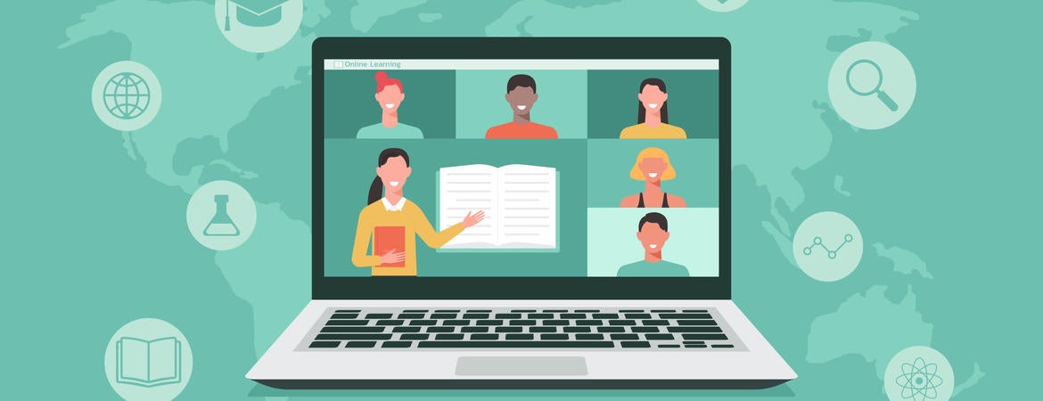 online learning graphic