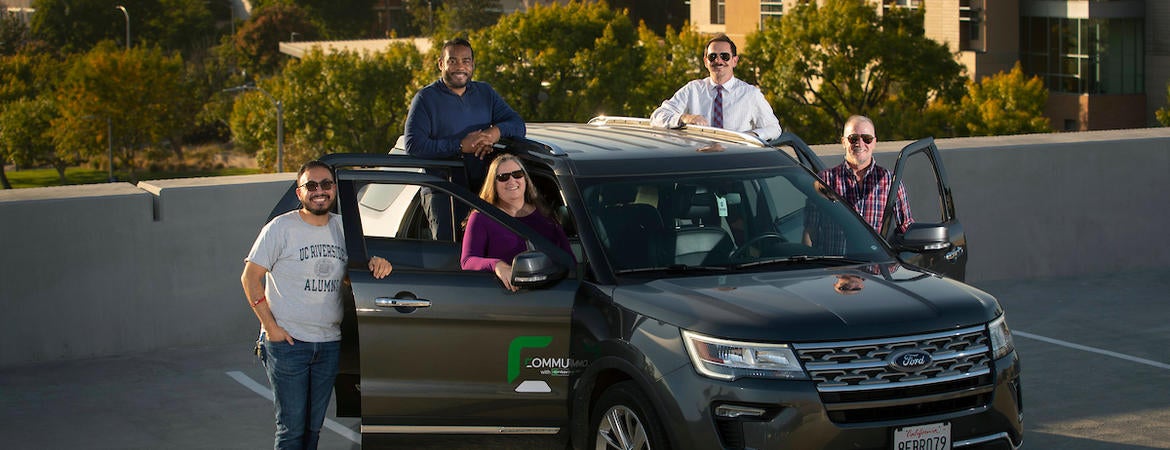 Palm Springs vanpool group