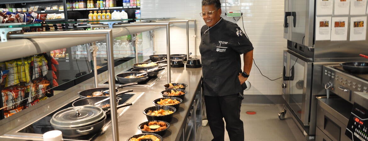 Chef Lanette Dickerson at Street Eats